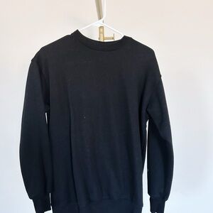 No Boundaries Black Crewneck Sweater Oversized -XXS (Fits up to a Small)